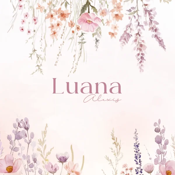 Planner diário Bónus Floral personalizado