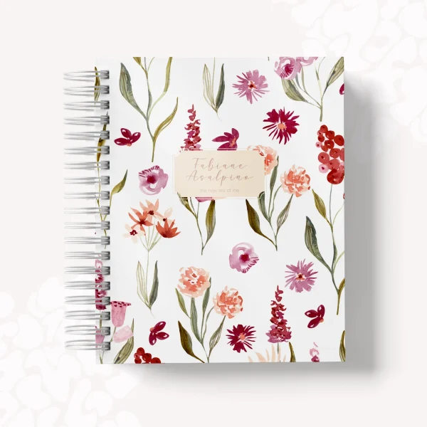 Planner anual Campestre personalizado
