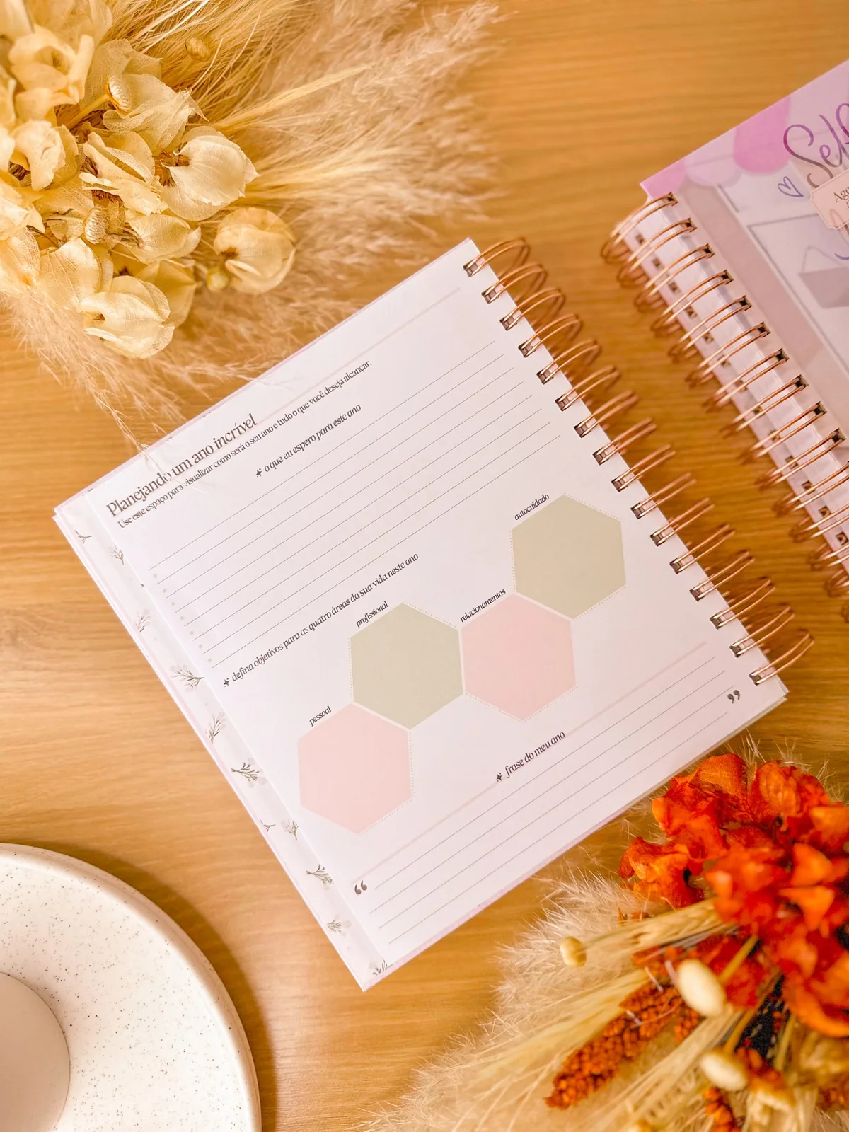 Planner personalizado feito à mão em Maputo
