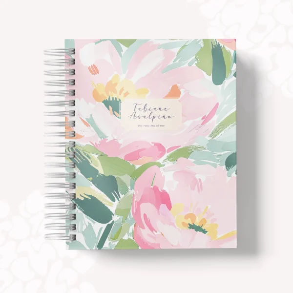 Planner anual Primavera personalizado